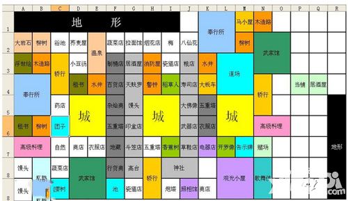 大江户之城通关28W布局图