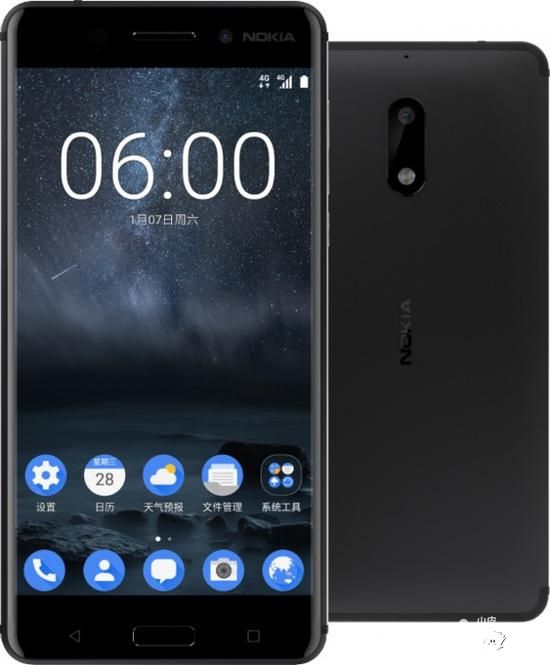 诺基亚安卓手机Nokia 6正式发布 售价1699元春节前发售