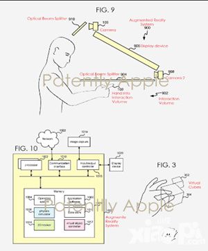 微软获得三份HoloLens相关AR技术专利