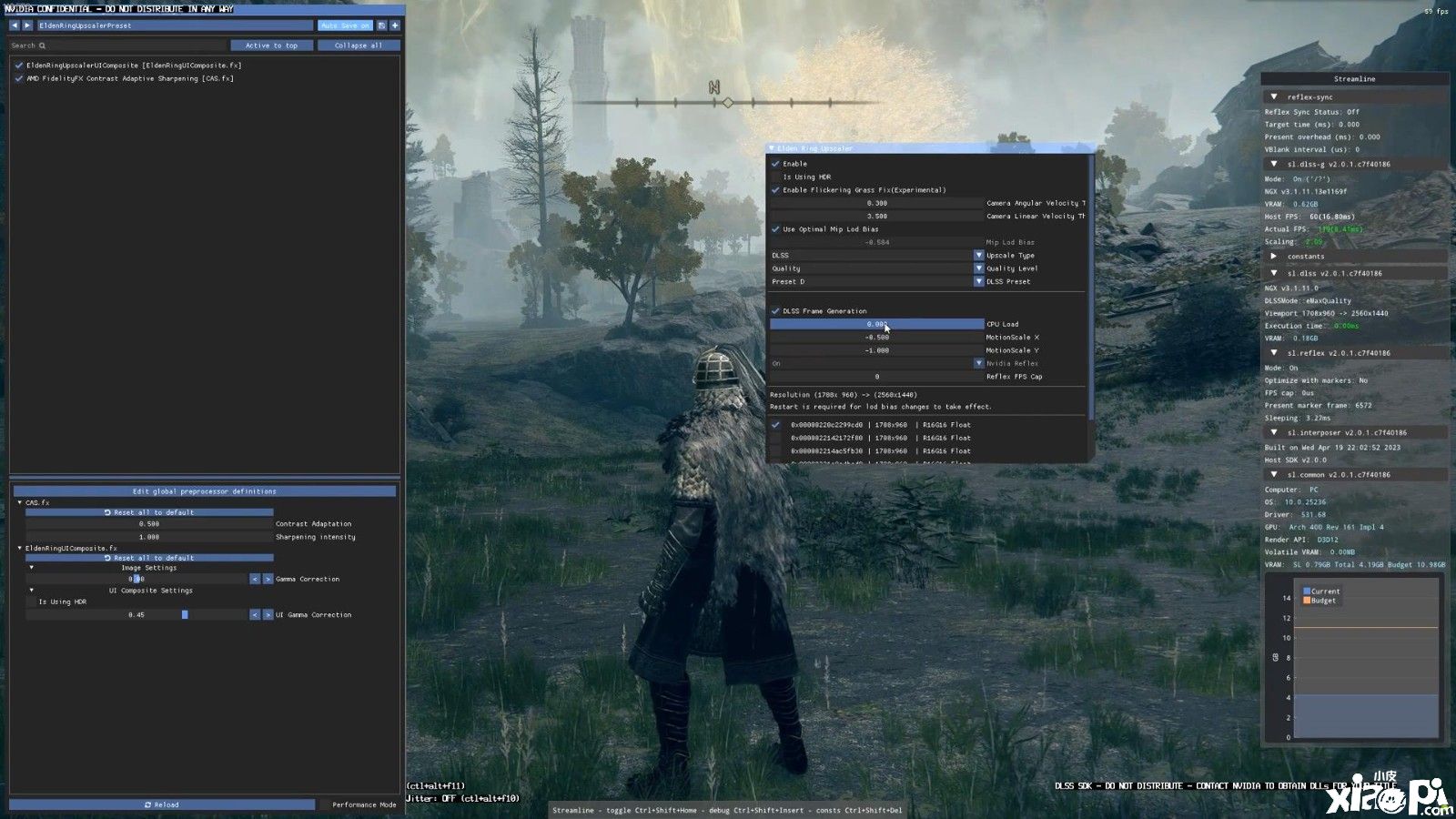 《艾尔登法环》DLSS3 Mod新实机公布，优化完成即将发布！