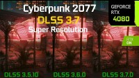 《2077》DLSS3.7同旧版本对比：显著的视觉改进！