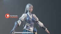 《FF16》吉尔超美丽建模鉴赏 游戏同款装束英气十足